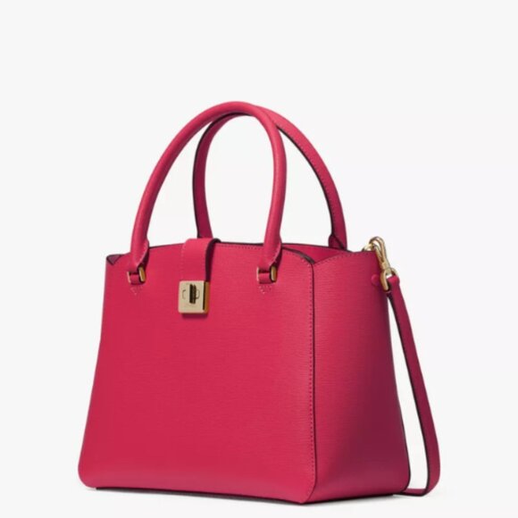 ♠️Kate Spade Phoebe Medium Satchel, Renaissance Rose NWT - Picture 4 of 6